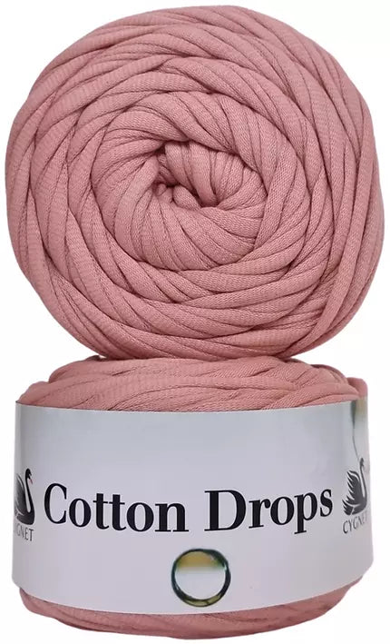 Cygnet Yarn Tubular Chunky - Cotton Drops Sweet pink