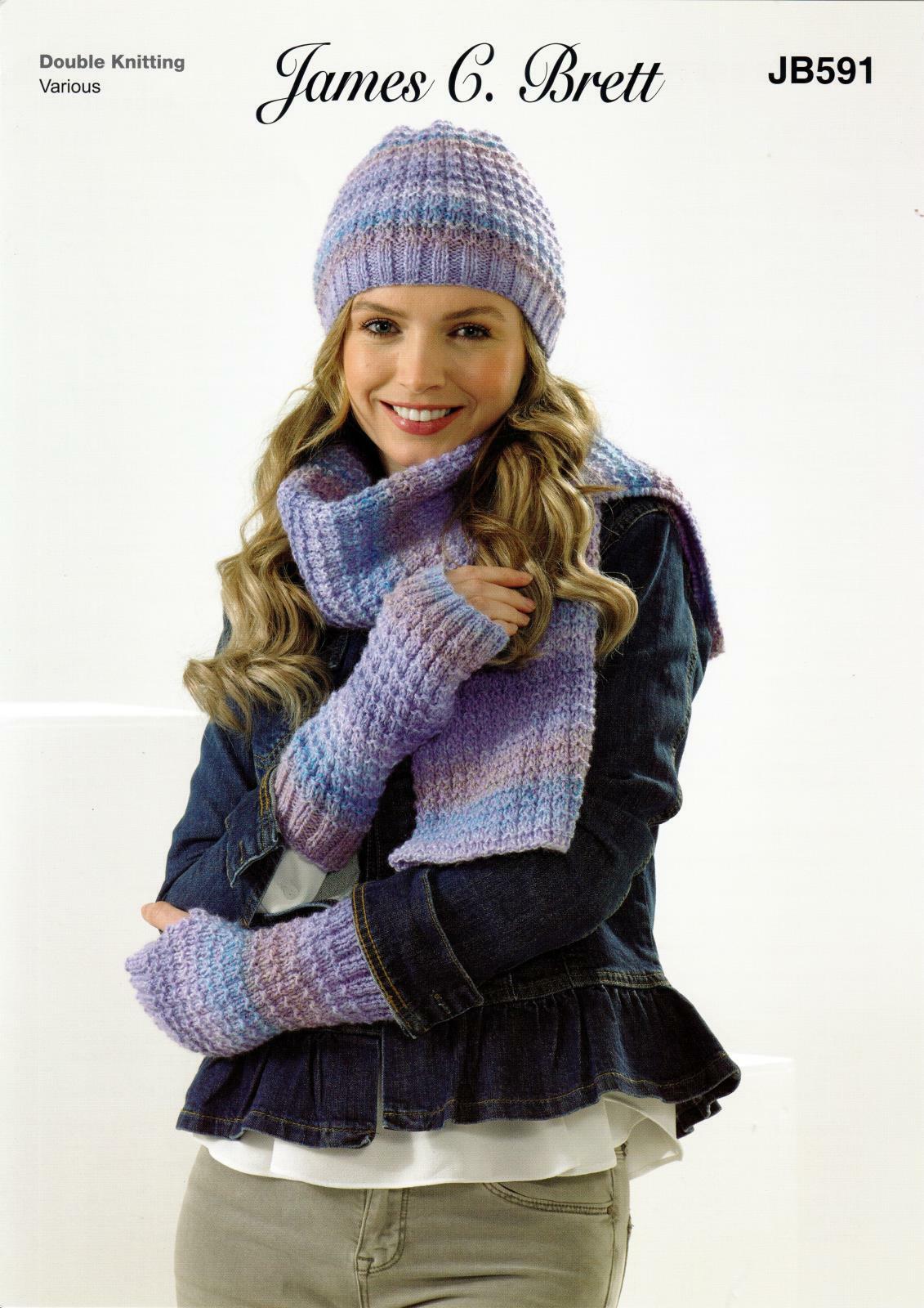 James C Brett Knitting Pattern JB591 Double Knitting – TheHandmadeElephant