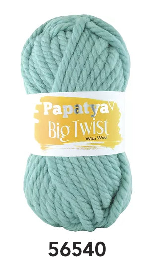 Mega Chunky With Wool - Big Twist - Shade 56540