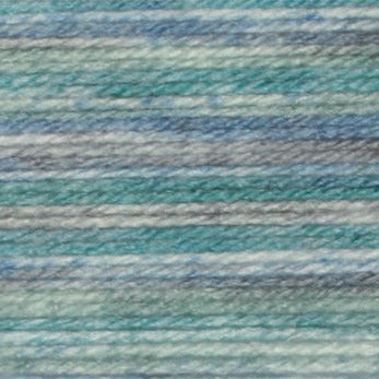 James C Brett Stonwash Dk - Aqua Mix