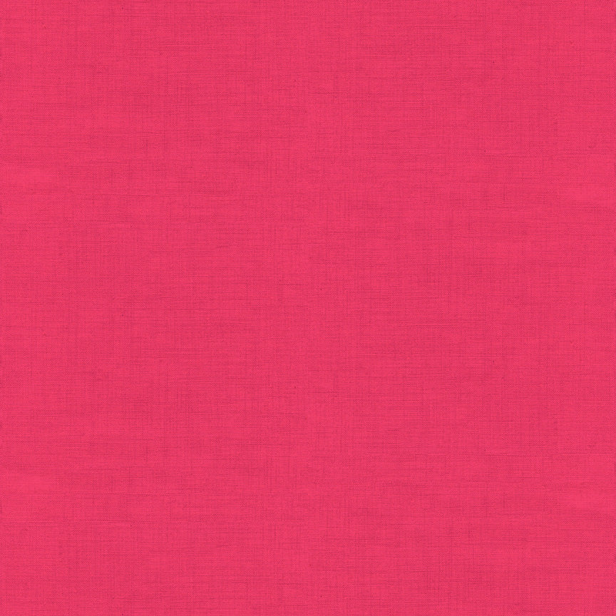 100% Cotton Linen Texture - Fuchsia By Makower