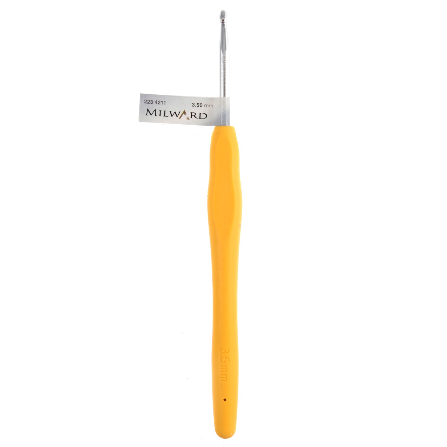 Milward Soft Grip Crochet Hook 3.5mm Yellow*