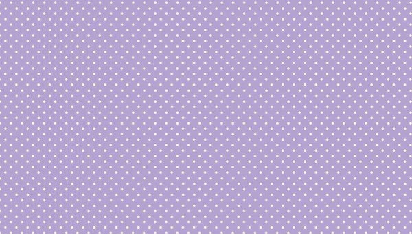 100% Cotton Spot - Lilac By Makower