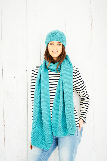 Stylecraft 9702 Scarves and Hats Chunky and Double Knit