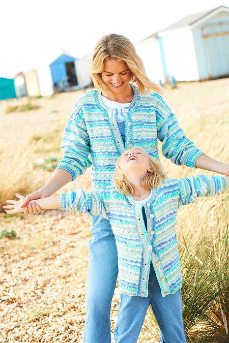 Stylecraft 9825 Cardigan and Sweater - Double Knitting