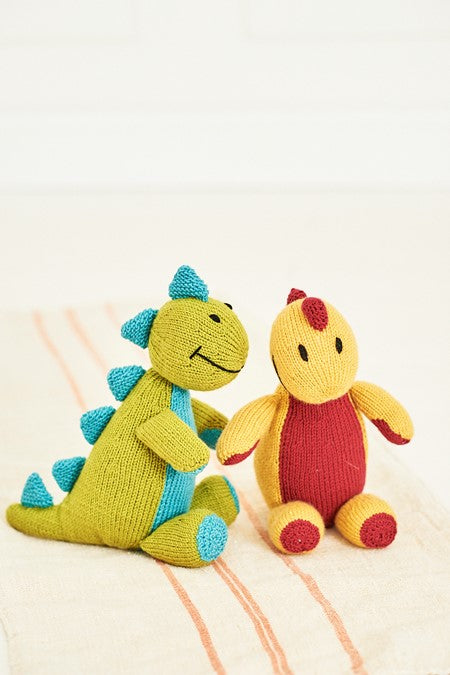 Stylecraft 9853 Dinosaur Toy, Hat and Mittens
