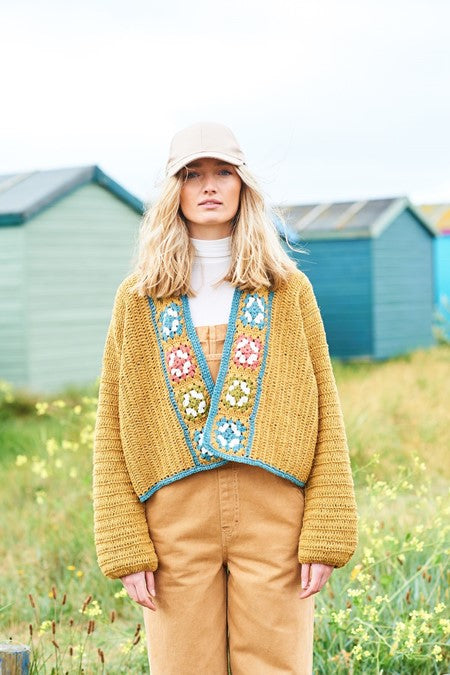 Stylecraft 9966 Crochet Granny motif Cardigans DK