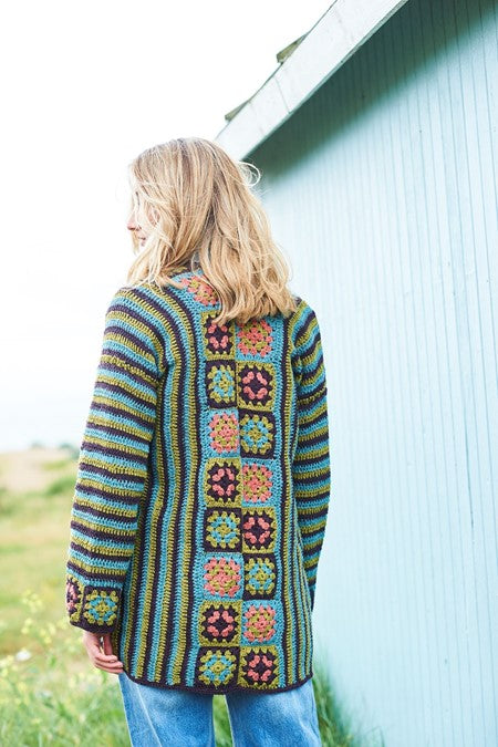 Stylecraft 9966 Crochet Granny motif Cardigans DK