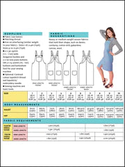 Ladies Pinafore Dress Pattern - Cleo From Tilly And The Buttons