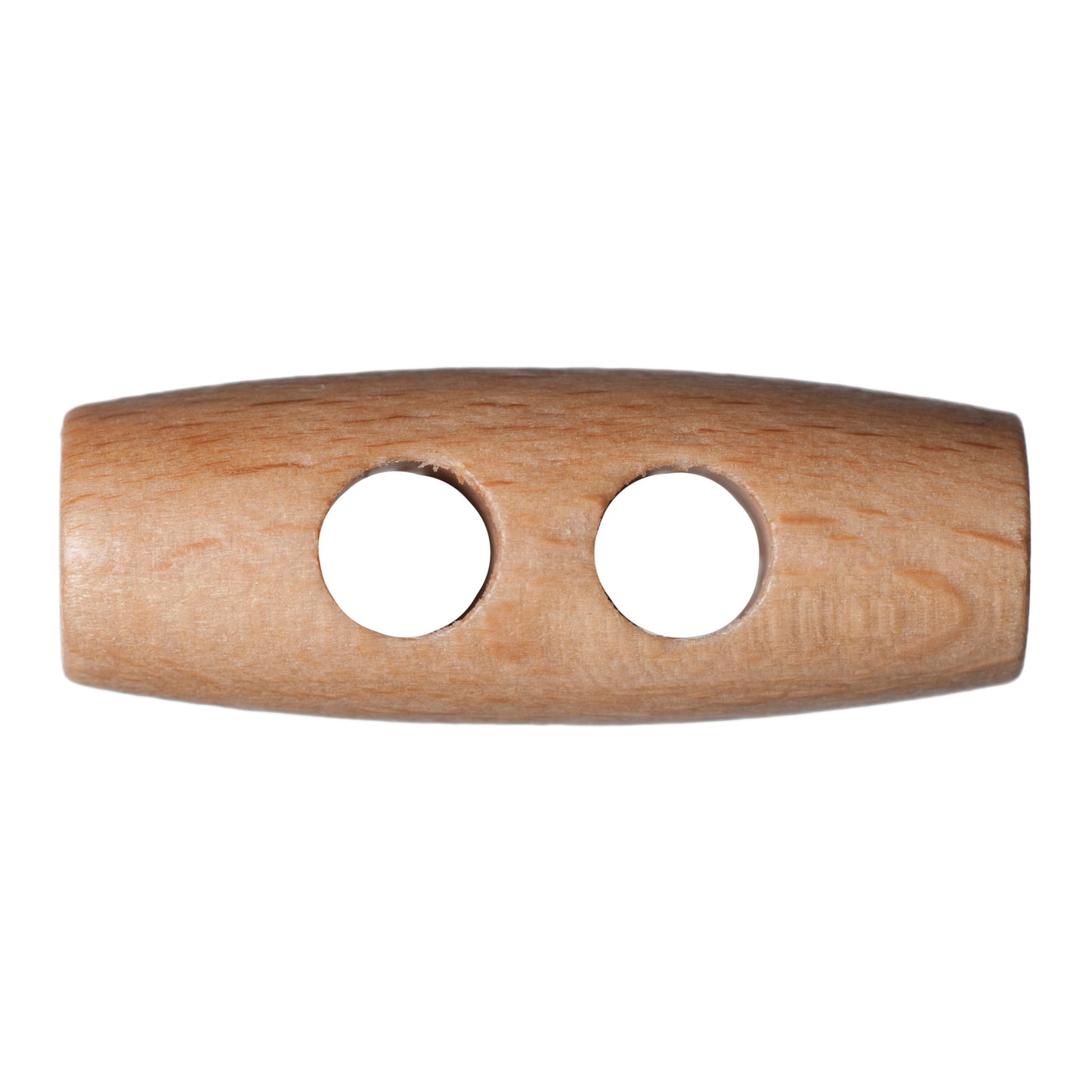 Wooden Toggle 2-hole 30mm