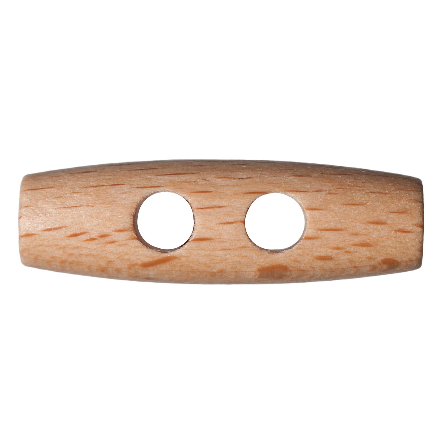 Wooden Toggle 2-hole 40mm