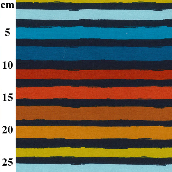 French Terry Dark Stripe