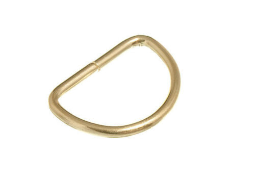 Metal D-ring GOLD 25mm