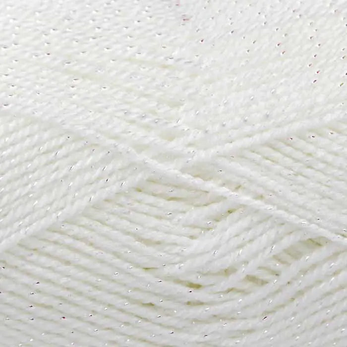 King Cole Baby Glitz Double Knit Diamond White