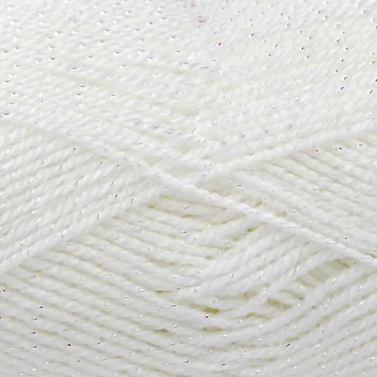 King Cole Baby Glitz Double Knit Diamond White