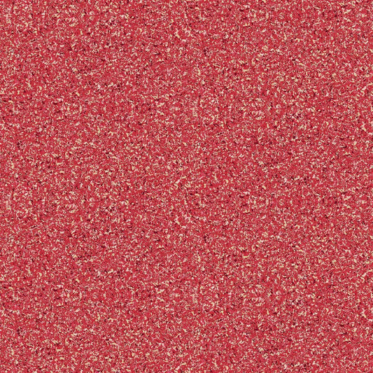 100% Cotton Kasumi Gilt Red By Makower