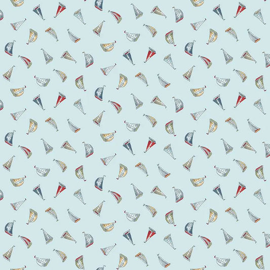 100% Cotton Cotton Sail AwayBeachcomber - By Makower