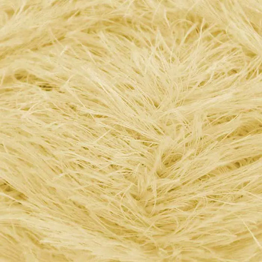 King Cole Moments Eyelash Yarn Double Knitting - Lemon