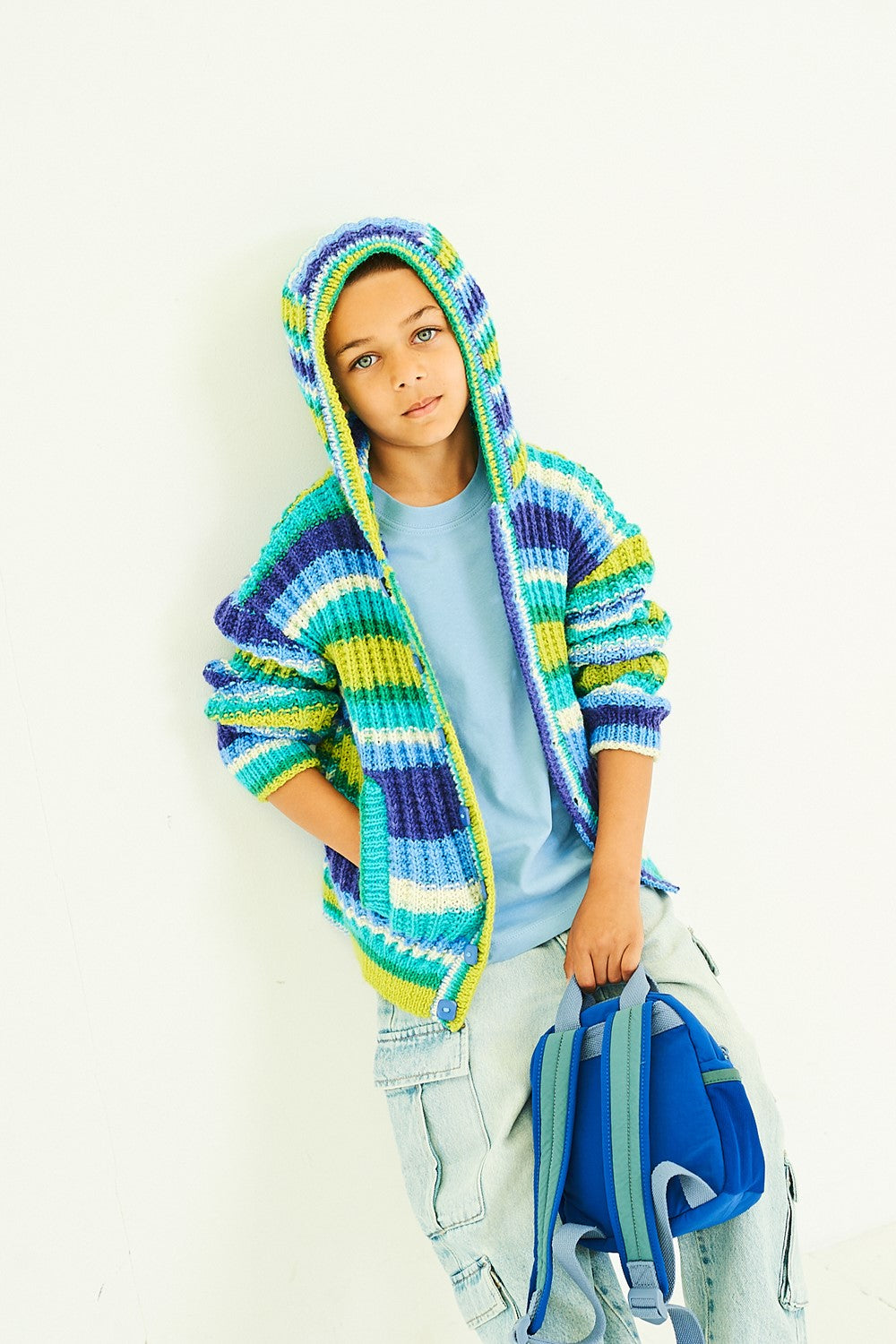 Stylecraft Knitting Pattern DK - Children's cardigan 10193