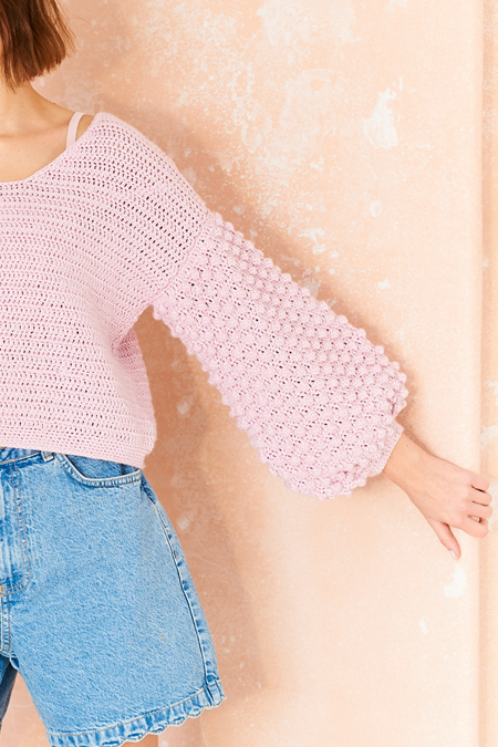 Stylecraft Crochet Pattern Double Knit Ladies Jumpers 10207