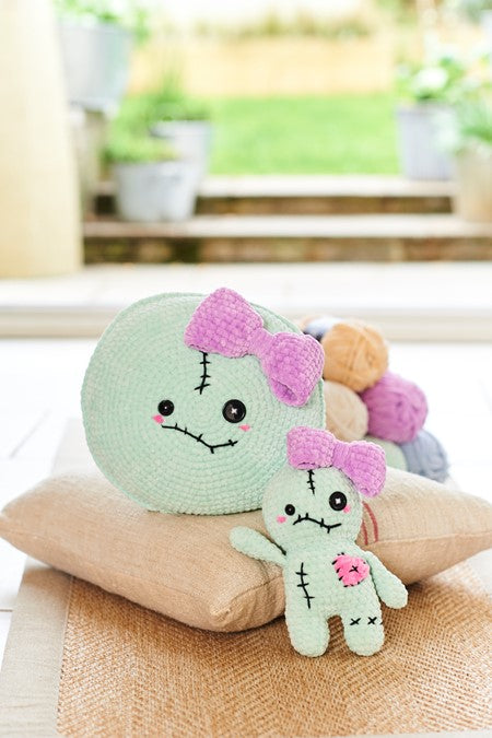 Stylecraft Crochet Pattern 10245 Voodoo Doll Plushie and Cushion