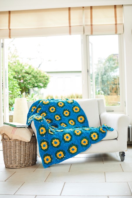 Stylecraft Crochet Pattern 10249 Motif Blankets