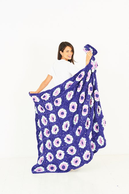 Stylecraft Crochet Pattern 10249 Motif Blankets