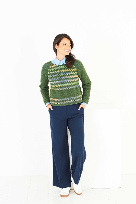 Stylecraft 10258 Crochet Pattern - Sweaters - DK