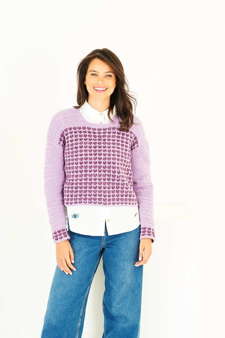 Stylecraft 10259 Crochet Pattern - Sweaters - DK