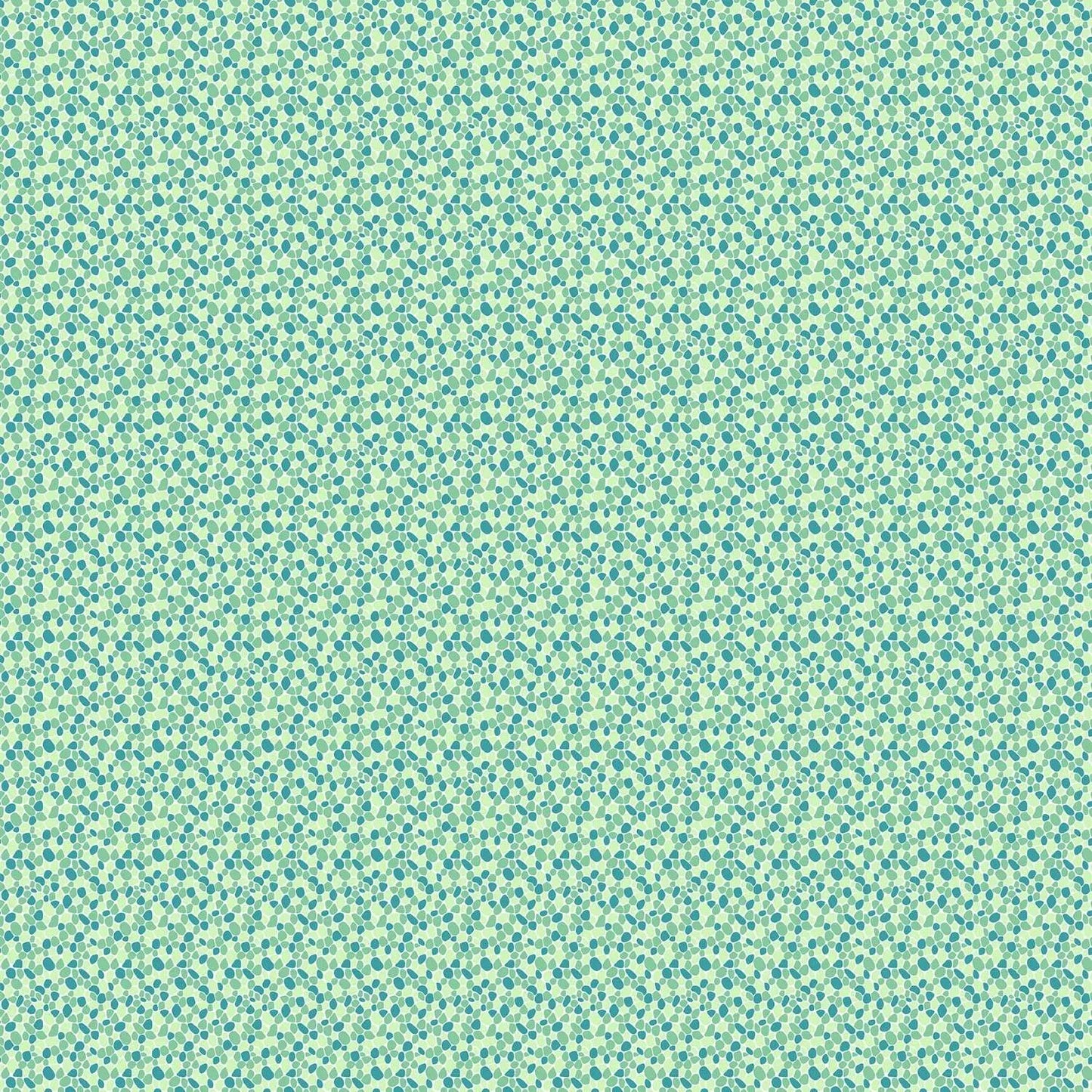 100% Cotton Cotton Thousand St - Pebbles - Emerald By Makower
