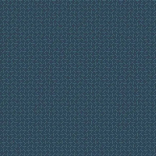 100% Cotton - Scatter - Blue By Makower