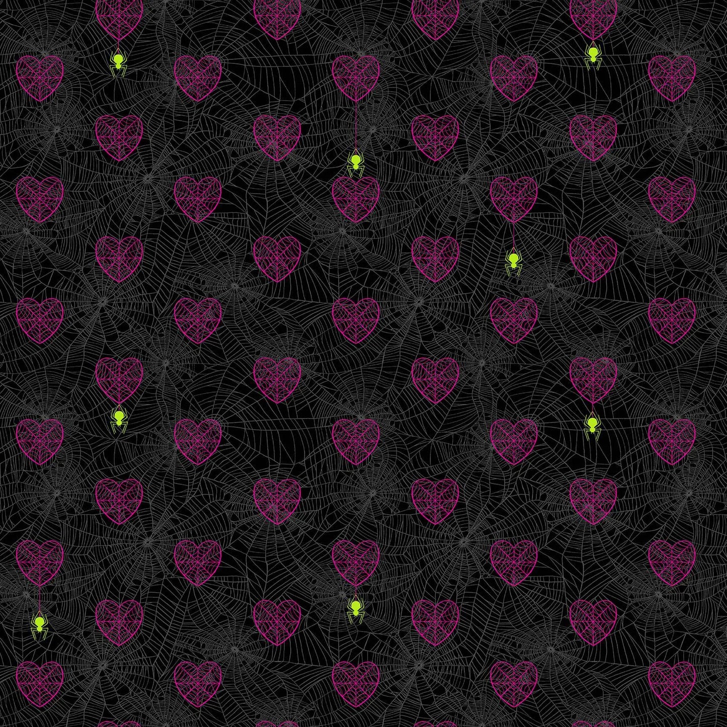 100% Cotton  Phantasm by Libs Elliott Lair - Raven