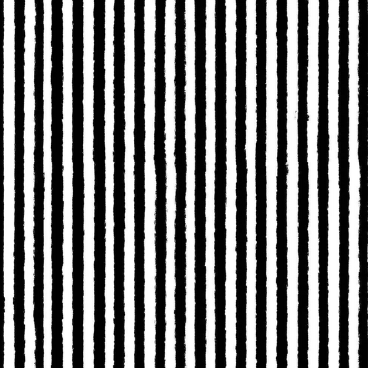 100% Cotton  Phantasm by Libs Elliott Shadow Stripe - Raven