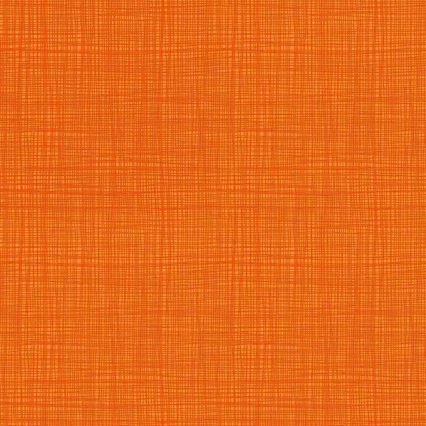 100% Cotton  - Linea Orange by Makower