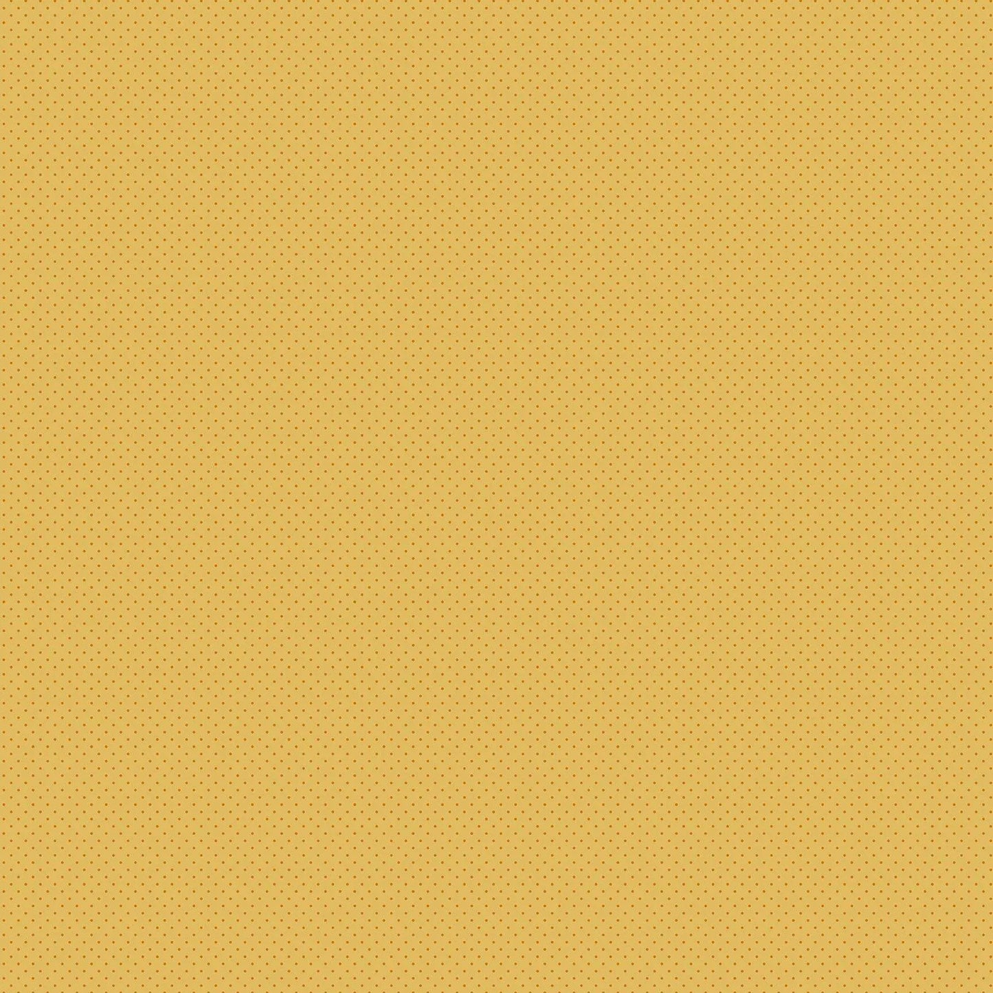100% Cotton Poppy Seeds - Yellow By Makower