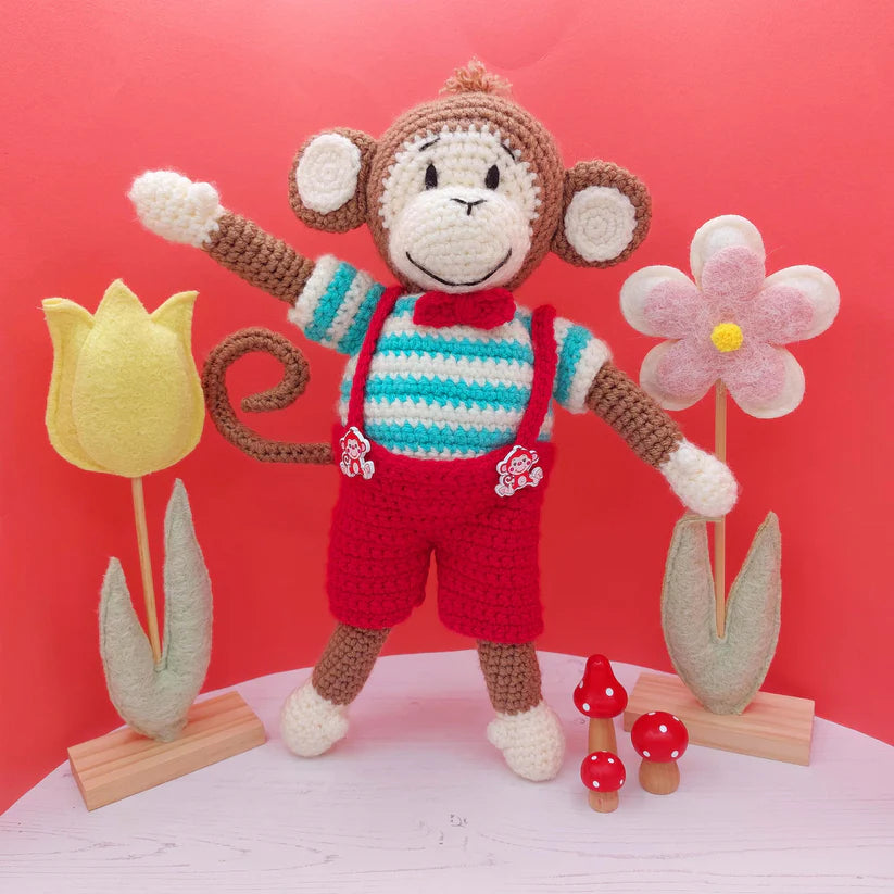 Wee Woolly Wonderfuls - Archie and Gracie The Monkeys