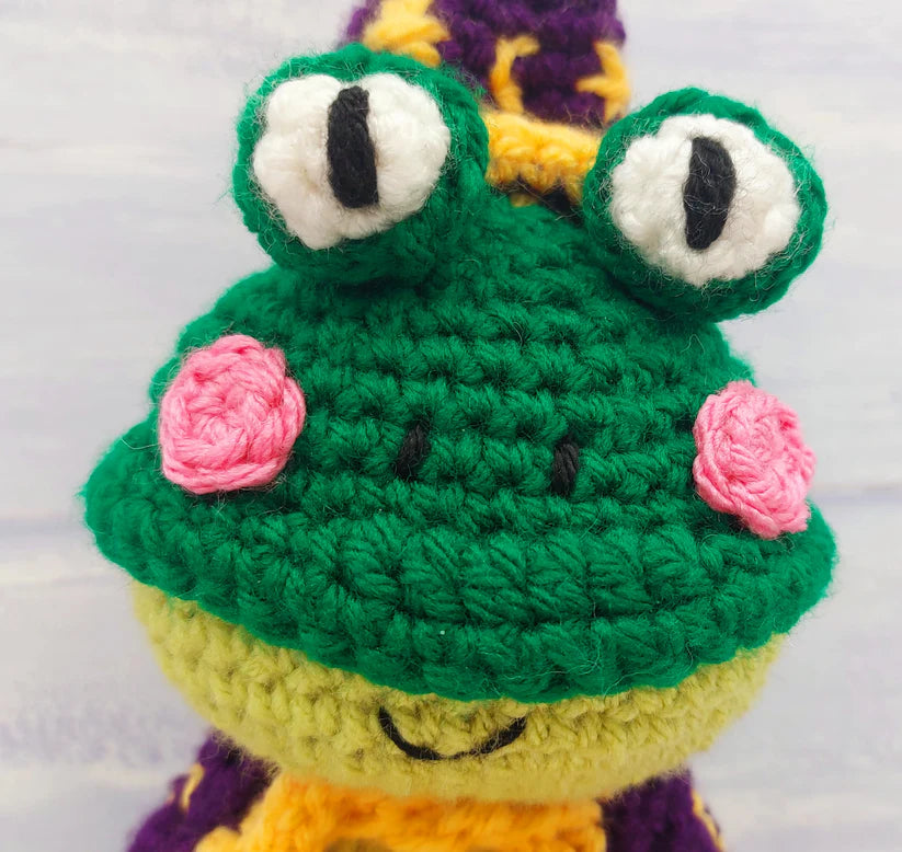 Wee Woolly Wonderfuls - Fizzy The Wizard Frog