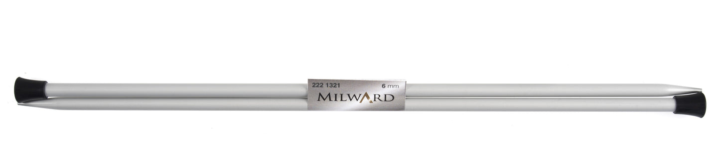 Milward Knitting Needles 6mm x 30cm Pair