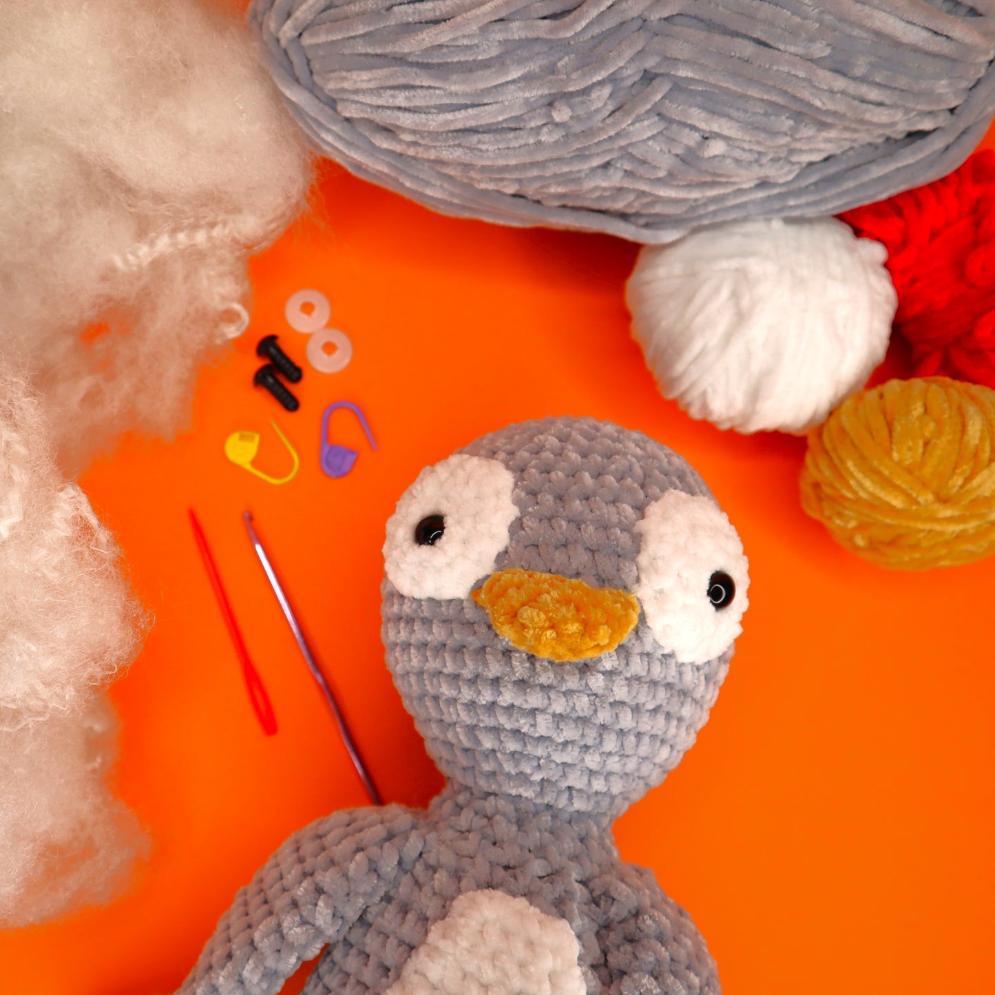 Penguin Crochet Kit