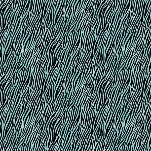 100% Cotton  - Zebra Turq by Makower