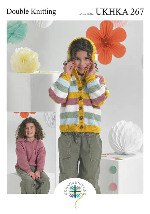 UKHKA 272 Sweater and Cardigan  Double Knitting