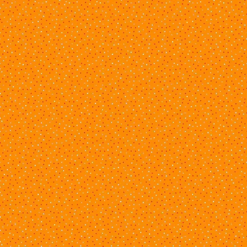100% Cotton Pips Orange By Makower