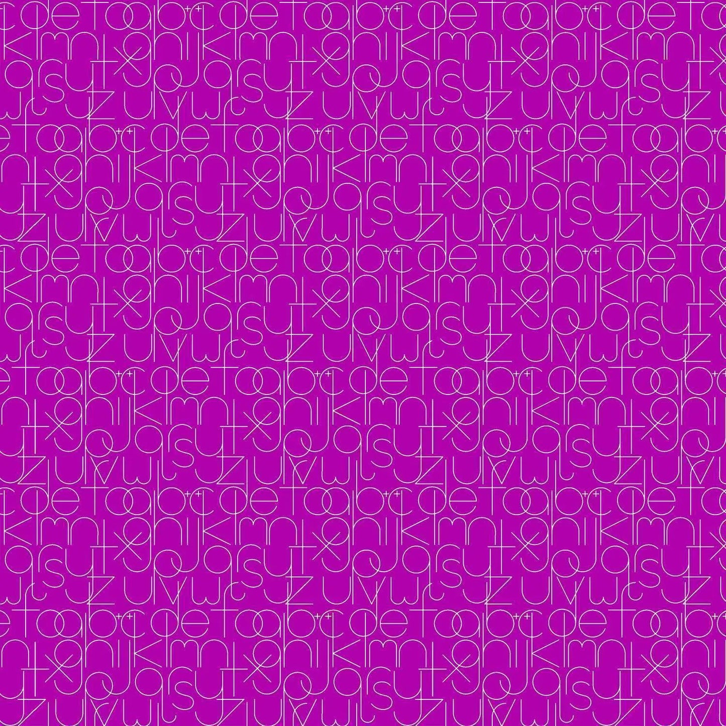 100% Cotton Enough Grape By Makower