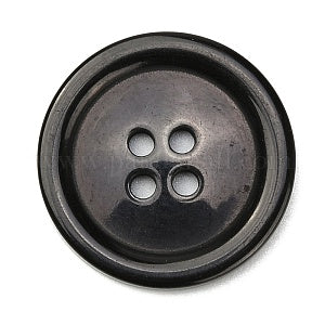 Buttons Black 4 Hole