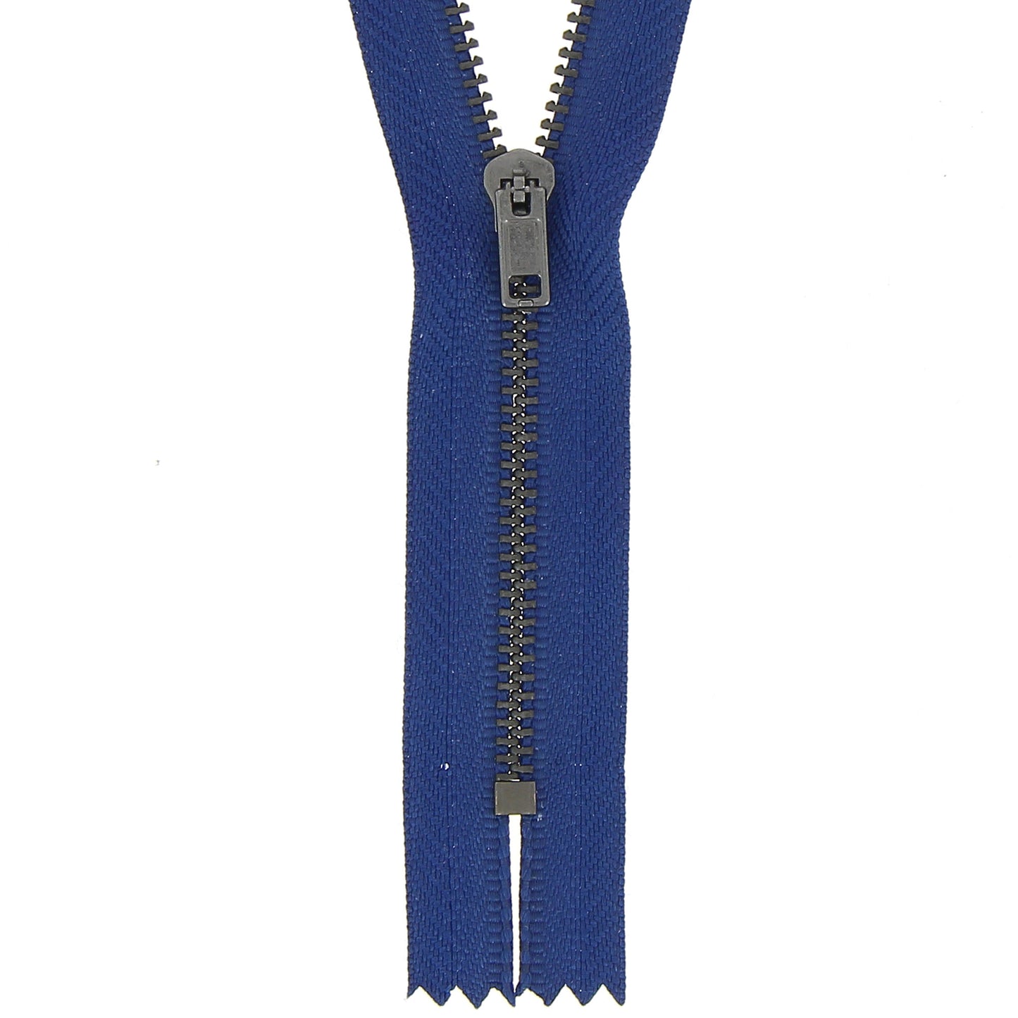 Metal Trouser Zip (Closed End) 15cm- Various Colours
