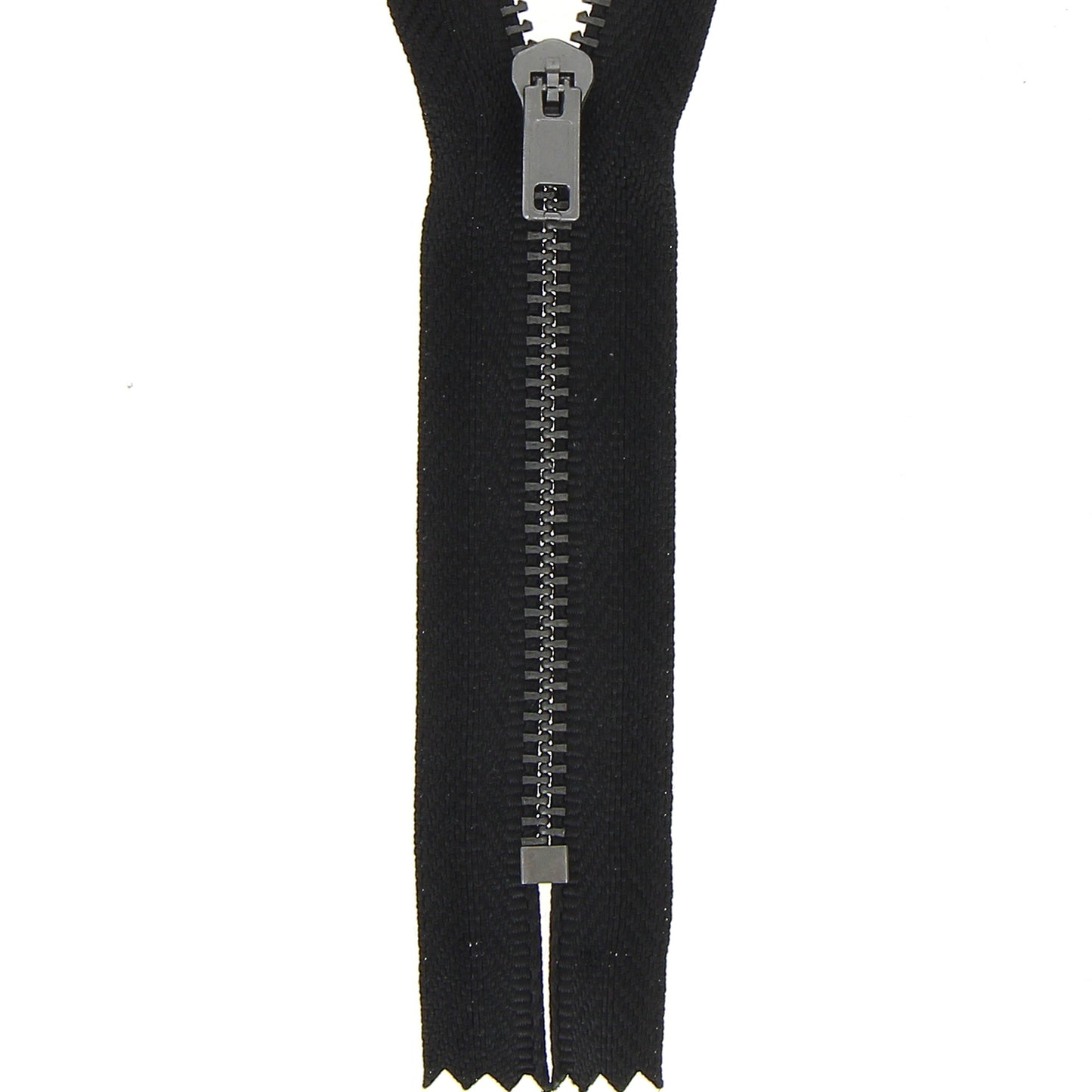 Metal Trouser Zip (Closed End) 20cm- Various Colours