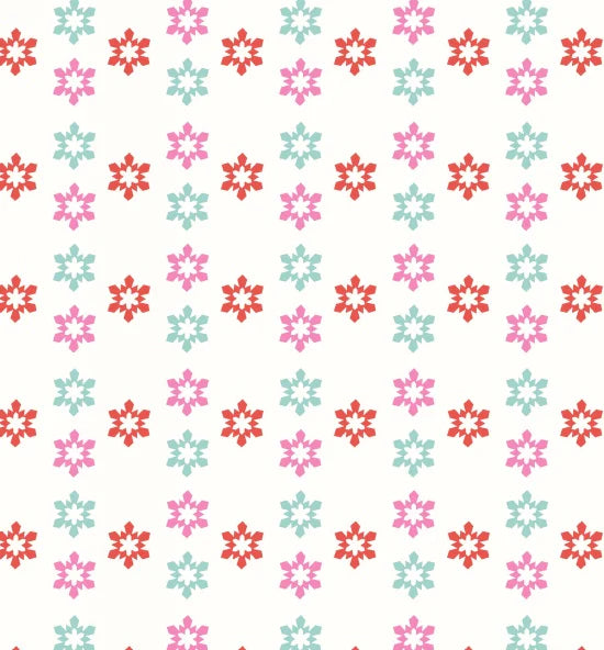 100% Cotton Artic Girl Snowflake - Studio E