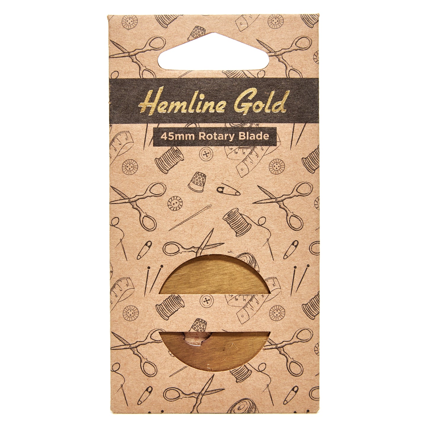 Hemline Gold Rotary Cutter 45mm Blades