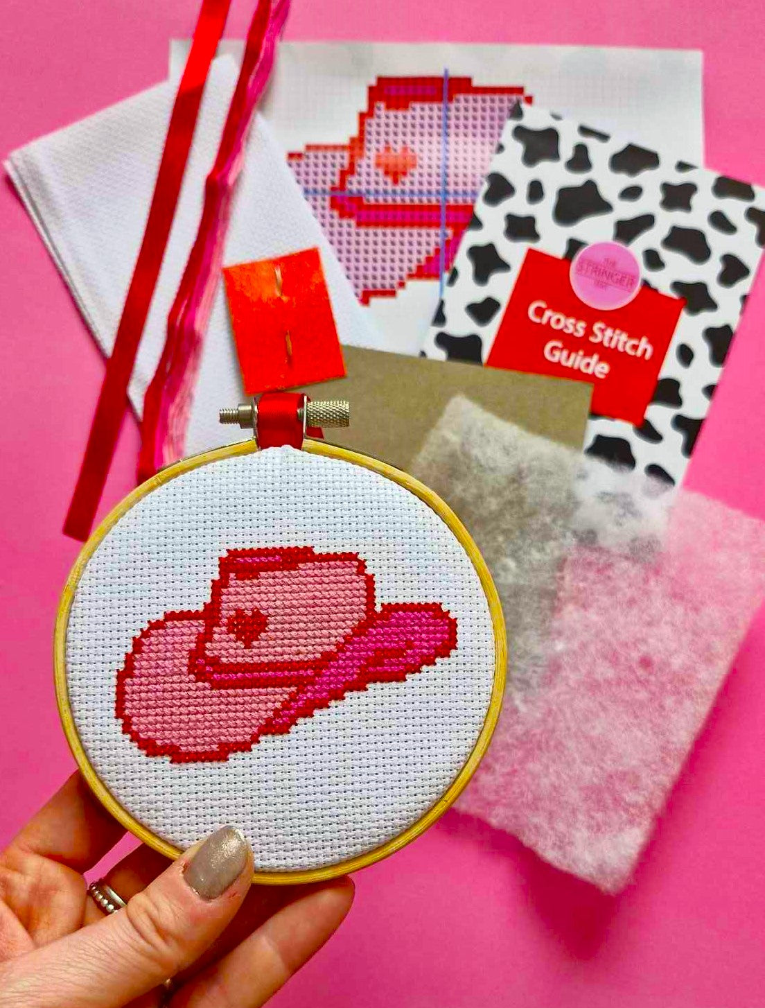 Cowboy Hat Cross Stitch Kit