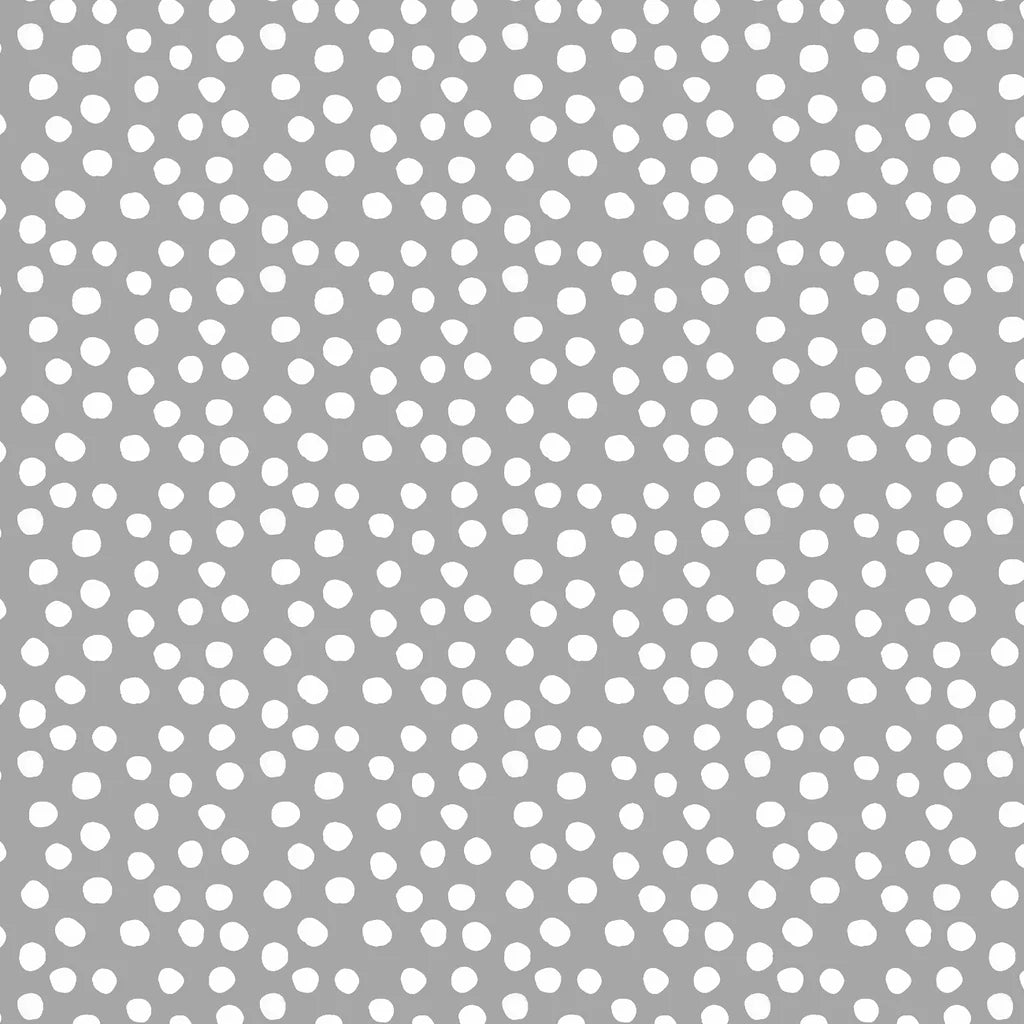 100% Cotton Snowball Fight Grey